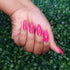 Catch me if you can IVE Inspired neon pink nail polish