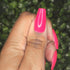 Catch me if you can IVE Inspired neon pink nail polish