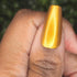 Chum Chuda Ateez inspired gold nail polish