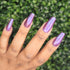 Eldritch Influence baldur's gate inspired silver purple magnetic nail polish