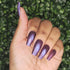 Eldritch Influence baldur's gate inspired silver purple magnetic nail polish
