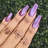 Eldritch Influence baldur's gate inspired silver purple magnetic nail polish 1