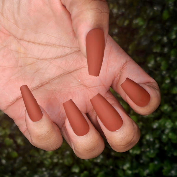 Fatality Mortal kombat inspired matte red nail polish