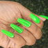 Puku Puku Pow Pow NCT inspired neon green nail polish