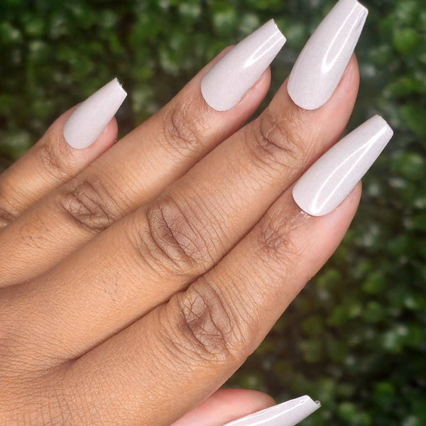 We Got This Polish Before GTA 6 white grey nail polish