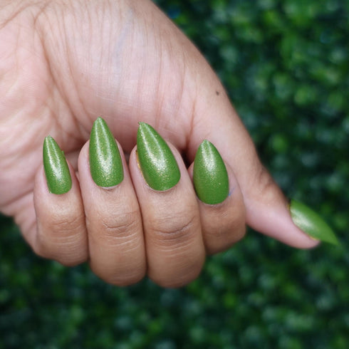 gaurdians grove world of warcraft green shimmer polish