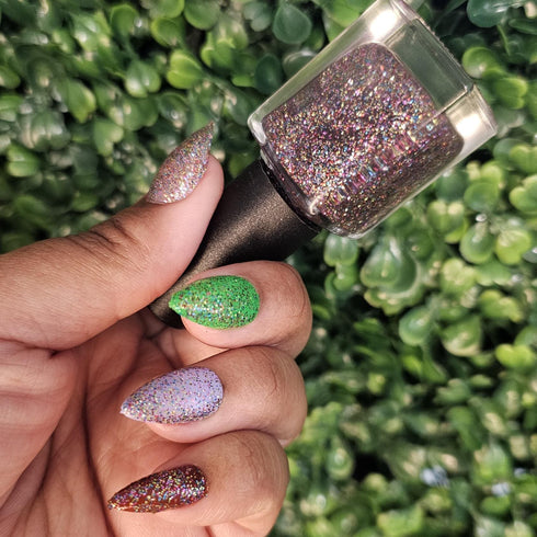 hinna hinna golden kamuy inspired glitter nail polish topper 7