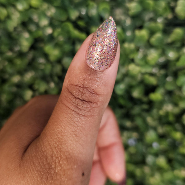 hinna hinna golden kamuy inspired glitter nail polish topper