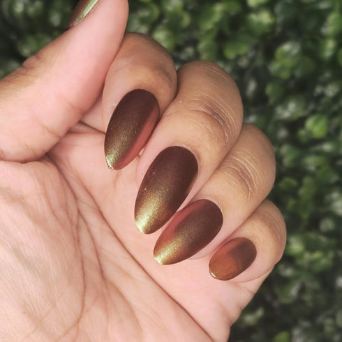 Last Piece got7 inspired duchorme red green nail polish